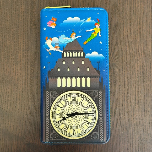 Peter Pan Loungefly Backpack & Wallet - Picture 7 of 9